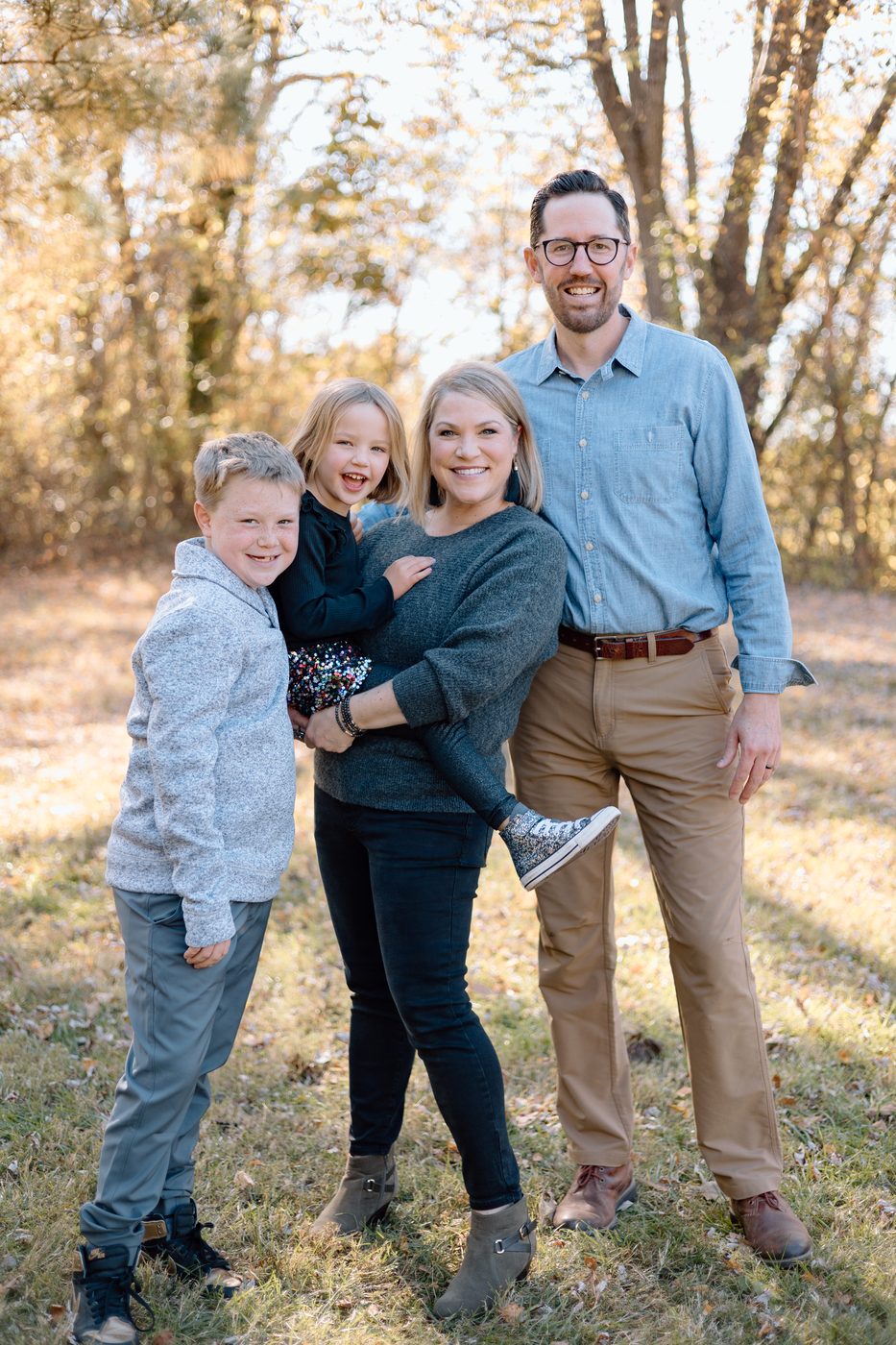 Ted Sheils, owner of Sideyard East, with his family